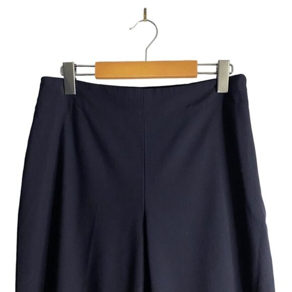 Talbots Petites Women's Navy Pull-On Hollywood Waist Pants Sz 10P - Picture 2 of 11